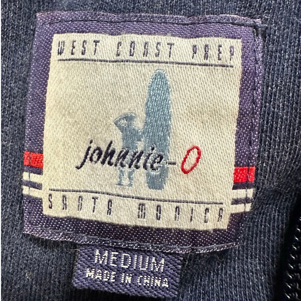 Johnnie-O Blue Quarter Zip Atlanta Braves Embroidered Women's Medium - Picture 7 of 8